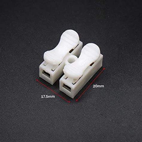 Cable Connectors 2 Pins Electrical Push Type Cable Connectors Quick ...