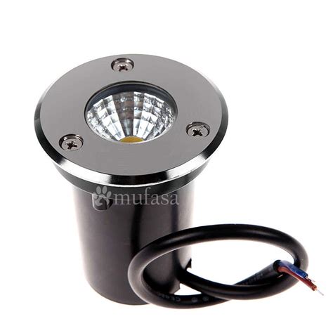 Mufasa LED Ground Burial Outdoor Path Light Stainless Steal Plate ...