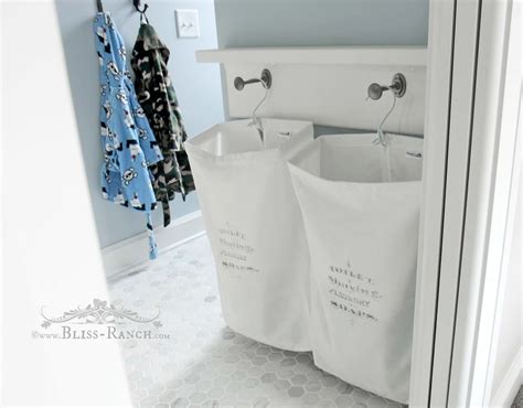 Bliss Ranch: Hanging Laundry Hampers
