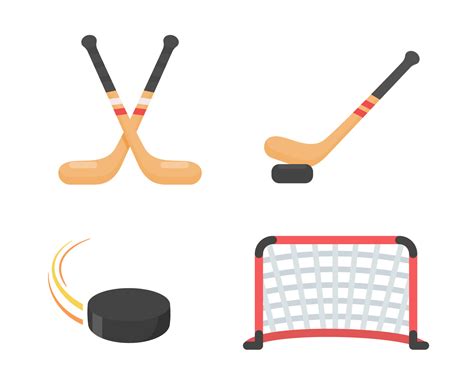 hockey stick and ball Equipment for playing sports on ice. 12138666 ...