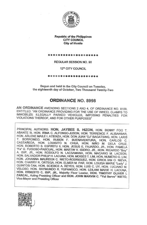 What Is An Ordinance