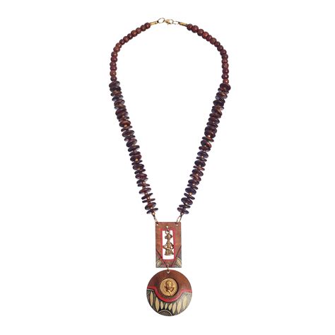 Romeo Juliet' Handcrafted Tribal Dhokra Necklace – Aakriti Art Creations