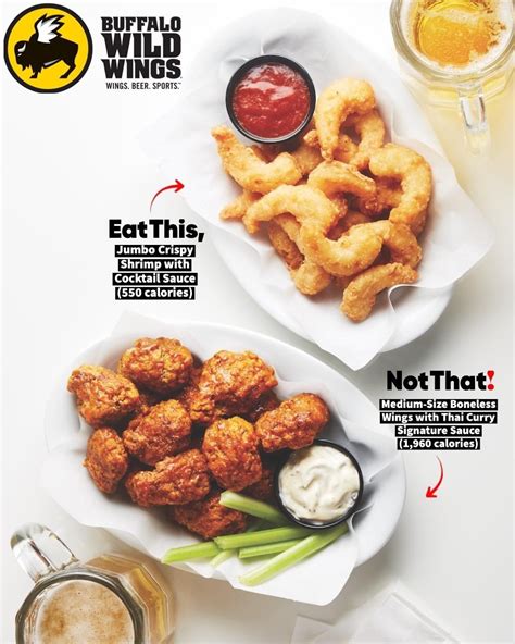 Bdubs Wing Menu