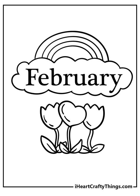 Coloring Pages For February