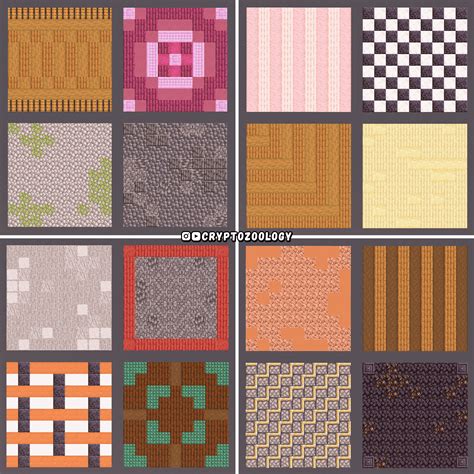 Minecraft Floor Ideas! : r/Minecraftbuilds