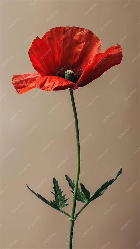 Premium Photo | Poppy flower Memorial day Generative AI