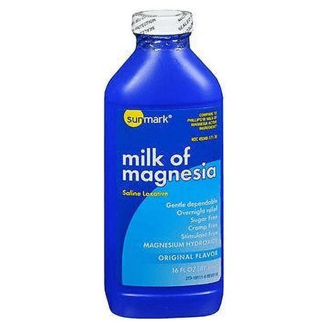 Sunmark Milk of Magnesia Original Saline Laxative, India | Ubuy
