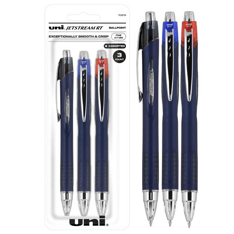 Snapklik.com : Uniball Jetstream 0.7mm Fine Point Pens