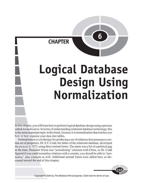Logical Databse Design Using Normalization 的图像结果