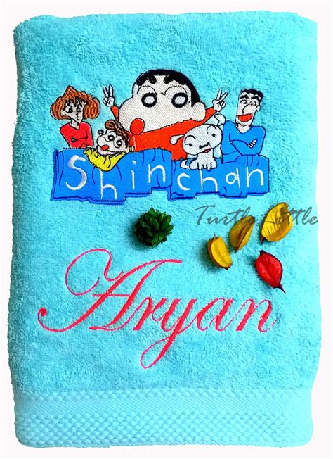 TurtleLittle, Cotton, Superhero Personalised Kids Bath Towel, 500 GSM ...