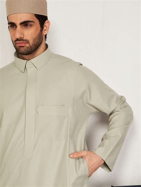 Al-Muqaddas Premium Thobe - Beige | Hijazi