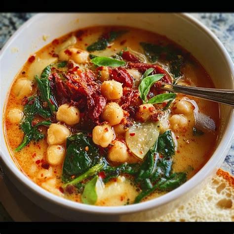 Tuscan Garbanzo Bean Soup
