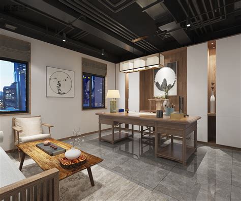 禅意新中式茶室|空间|家装设计|择木创建设计_原创作品-站酷ZCOOL