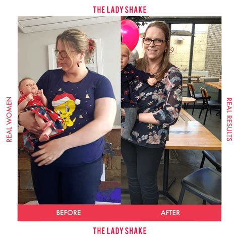 Sophie lost 37kg in preparation for her big day! - The Lady Shake