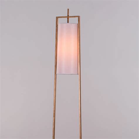 Promised Land (Antique Gold) Floor Lamp | White Teak