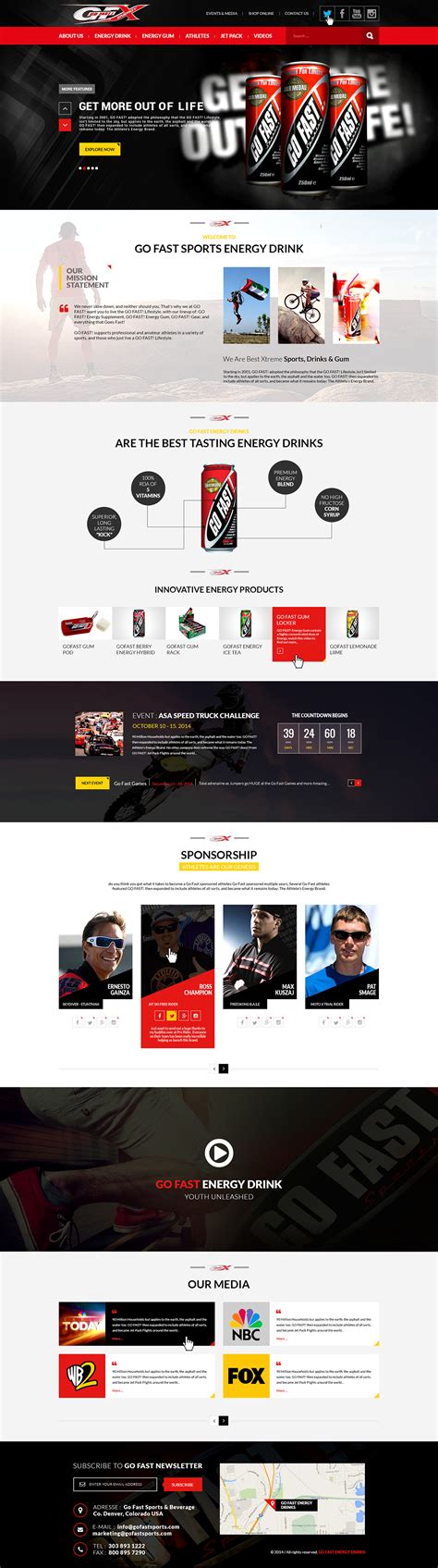 Go Fast Energy Drink UAE on Behance