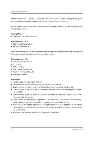 Eddy Current Component Testing Machine - Magnatest TCL - Eddy Current ...