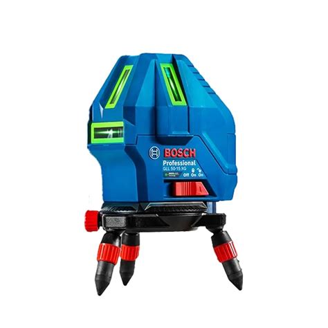 BOSCH GLL 50-15 XG Professional Line Laser – Green Laser Technology for ...
