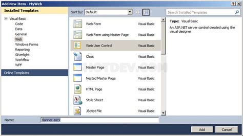 Image result for User Control Visual Studio