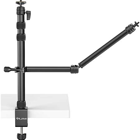 Buy ULANZI Camera Desk Mount Stand with Flexible Arm, Overhead Camera ...