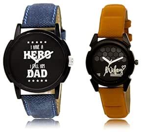 The Shopoholic Analog Black White Dial Watch for Men's(HEXA443 ...