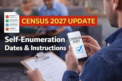 Census 2027 Update: Self-Enumeration Dates Announced, Digital Process ...