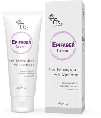 Fixderma Epifager Cream For Skin Lightening With UV Protection, Reduces ...