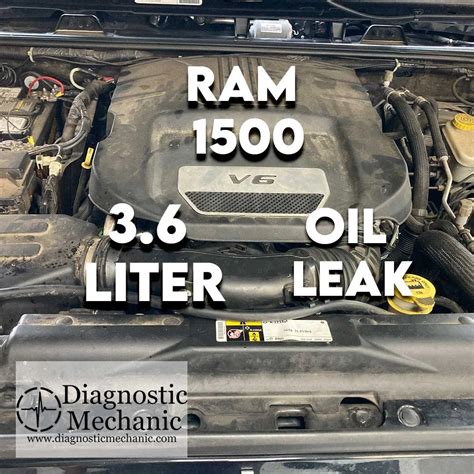Ram 1500 With 3.6L Leaking Oil (Look HERE first)