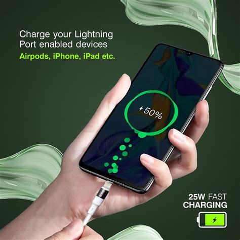 ERD UC 112 USB-C TO Lightning Metal Data Cable