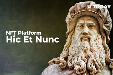 Tezos-Based NFT Platform Hic Et Nunc Celebrates Leonardo da Vinci's ...