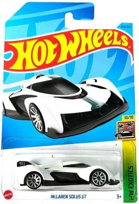 Hot Wheels Mclaren Solus GT HW Exotics Ages 3 and Up 250/250 (White ...