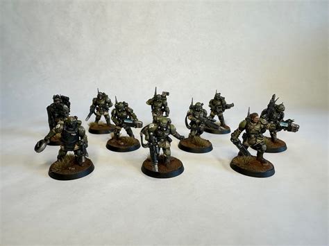 Just finished my Kasrkin Kill Team : r/killteam