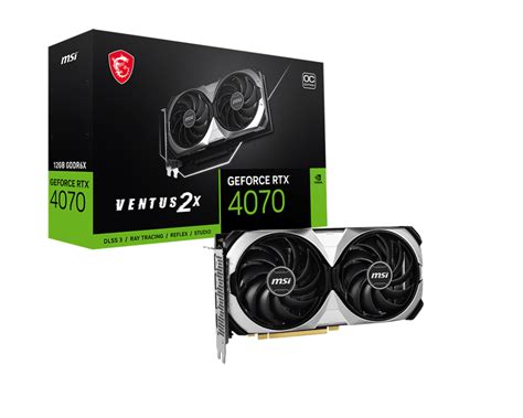 Buy Shop MSI Geforce RTX 4070 Ventus 2X OC 12GB GDDR6X Graphic Card at ...
