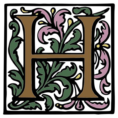 H Letter Number at Florence Adams blog