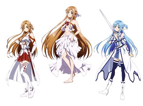 Asuna Yuuki & Friends in Sword Art Online II | 4K Ultra HD Anime Wallpaper