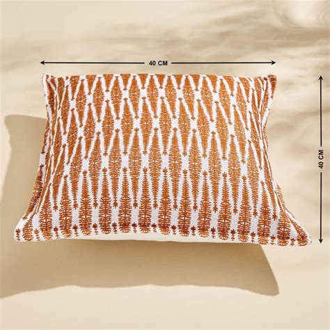 Buy Mystic Meadows Set of 2 Jacquard Cushion Covers - 40x40cm from Home ...