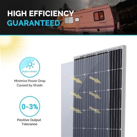Renogy 1-Module 51.3-in x 25.9-in 160-Watt Solar Panel at Lowes.com