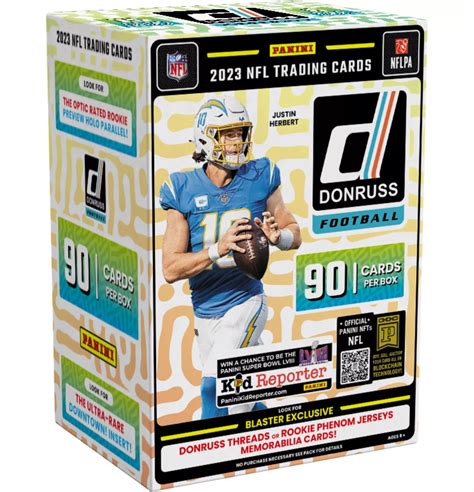 2023 Panini NFL Donruss Optic Retail Football Blaster Trading Cards Box ...