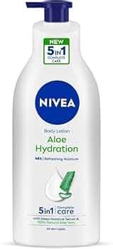 NIVEA Body Lotion, Aloe Hydration, with Aloe Vera for Instant Hydration ...