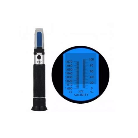 Handheld Refractometer 0-100% Salinity Meter buy online at Best Price ...