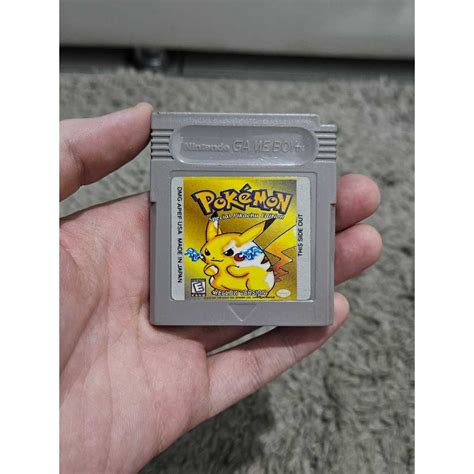 Jogo Pokémon Yellow - Game Boy Color (Paralelo) | Shopee Brasil