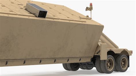 3D model AN TPY2 Radar Sand Rigged | 3D Molier International