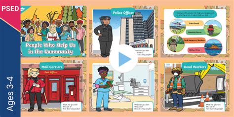 PSED People Who Help Us in the Community Plan and Pack