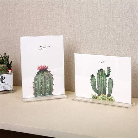 Buy Bluesun Plant Cactus Modern Home Photo Frame Decorative Painting ...