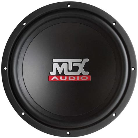 MTX Audio TN12-04 12" Single 4 ohm Terminator Series Subwoofer : Amazon ...