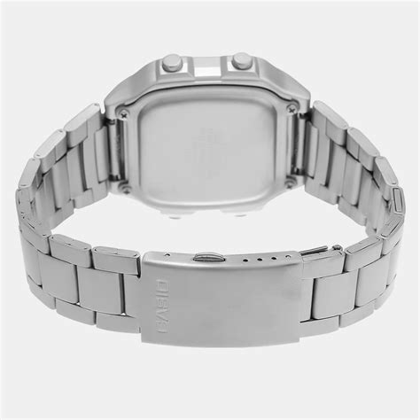 Casio Youth Men Quartz Black Dial Digital Stainless Steel Watch D099 ...