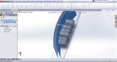 Image result for Solidworks Tutorial Surfaces