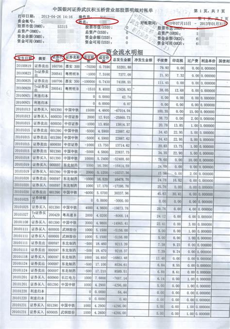 银行流水账单是什么样子？ - 知乎