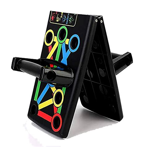 Buy Foldable Push-Up Board 14 in 1 Multi-Function Pushup Bracket Rack ...