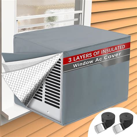 Amazon.com: Air Conditioner Covers for Outside for Winter Insulation ...